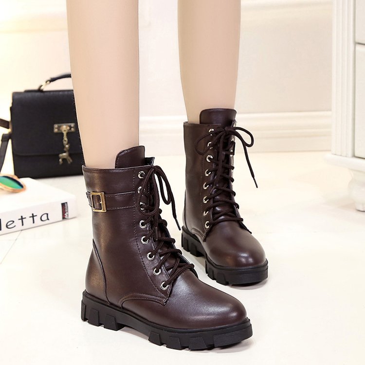 Bottes femme en PU artificiel - Ref 3355377 Image 3