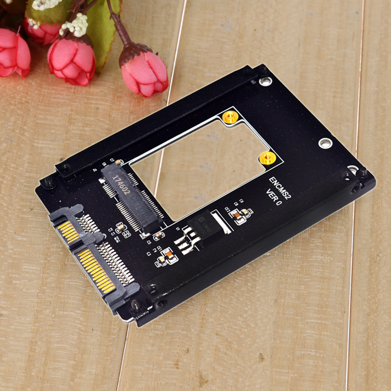 mSATAתSATA ת�ӿ�minSATA to SATA3.0 SSD��̬Ӳ����չ��6Gbps