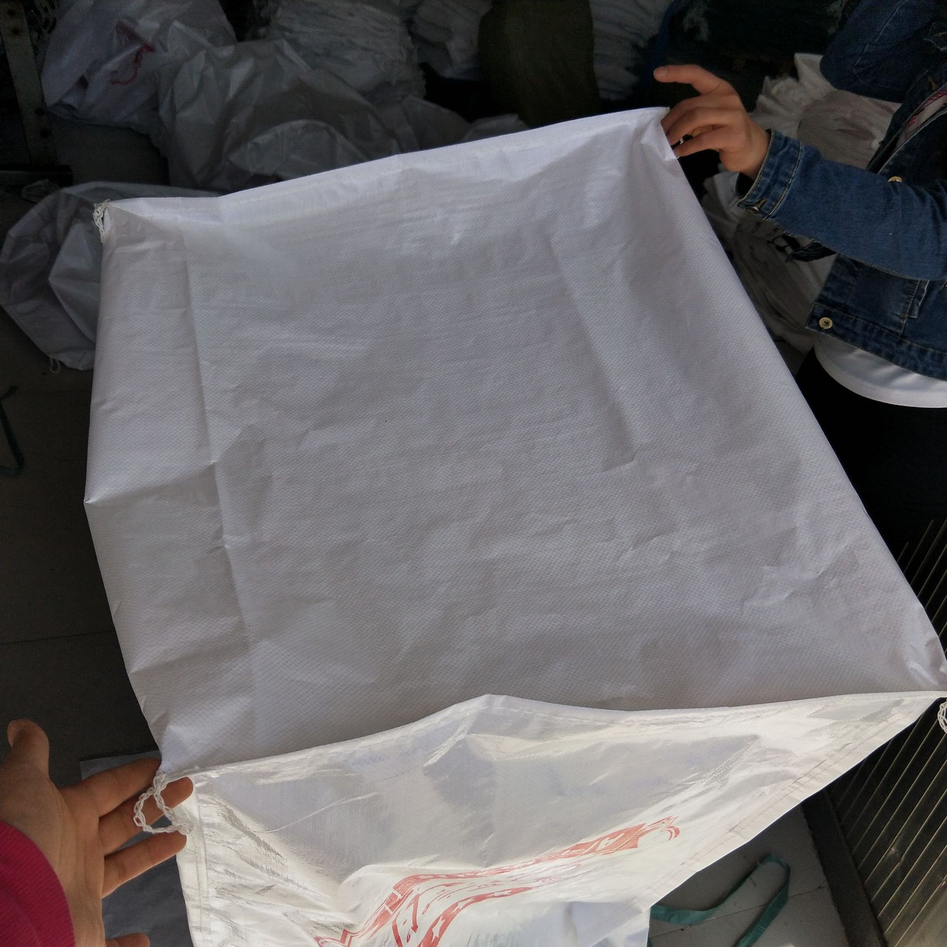 编织袋 蛇皮绿色黄色纯白复合塑料编织袋 外包装大编织袋