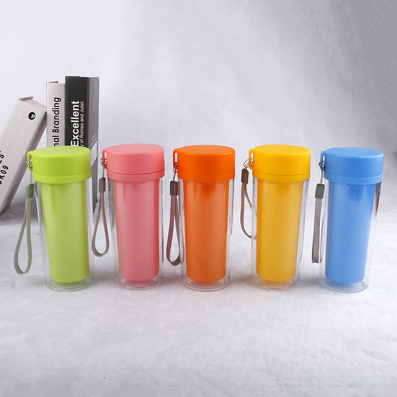 专业定制麦香杯便携随手杯 塑料精致广告杯 礼品杯 可定制LOGO|ms