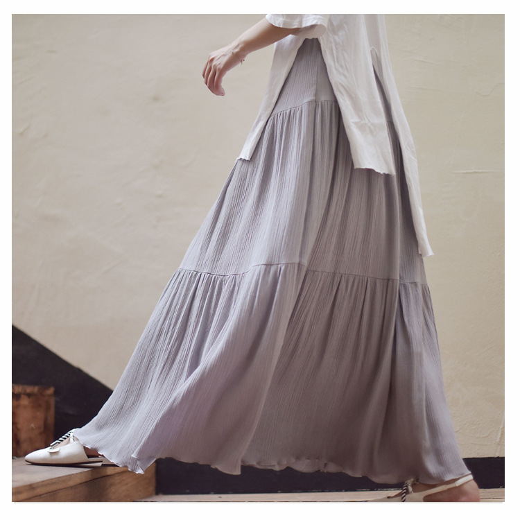 Jupe femme LACE GIRL en Coton froissé - Ref 3330038 Image 49