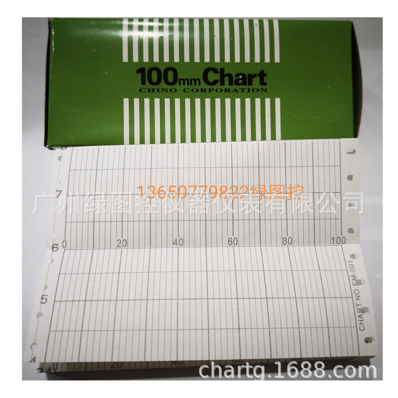 EM001记录纸100mm原装 CHINO温度记录纸 千野AL/EL打印纸EM-001