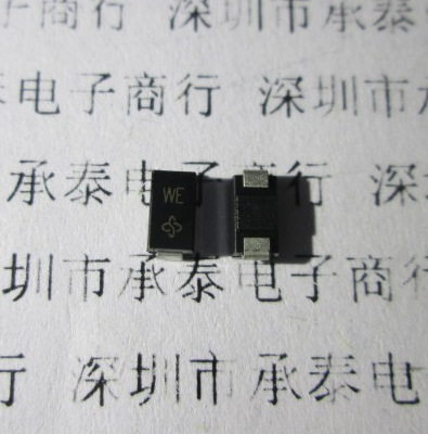 TVS瞬变二极管 SMAJ5.0CA 丝印WE SMA/DO-214AC 全新现货