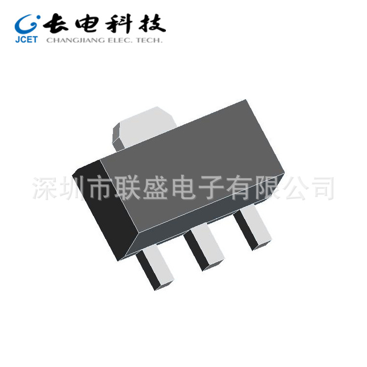 CJ长晶达林顿晶体管 2SD1766 丝印DBQ SOT-89三极管 贴片 长电