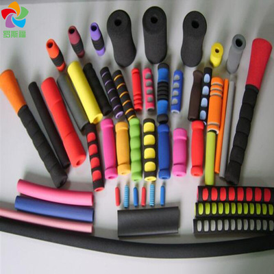 NBR管 EVA管 橡塑管 保温管 泡棉手握把 童车手把套 任意形状加工|ms