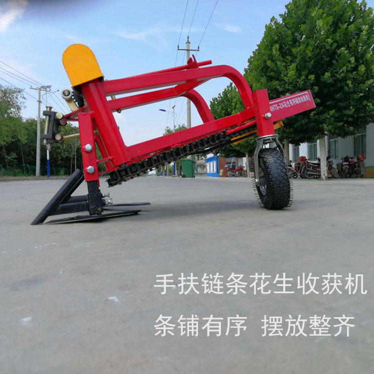 小型家用花生收获机 花生收割机手扶车一轴连接不伤花生不伤根茎