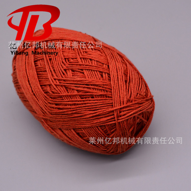 莱州亿邦PP水冷撕裂膜捆草绳卷线绕球机大中小型草球打球机