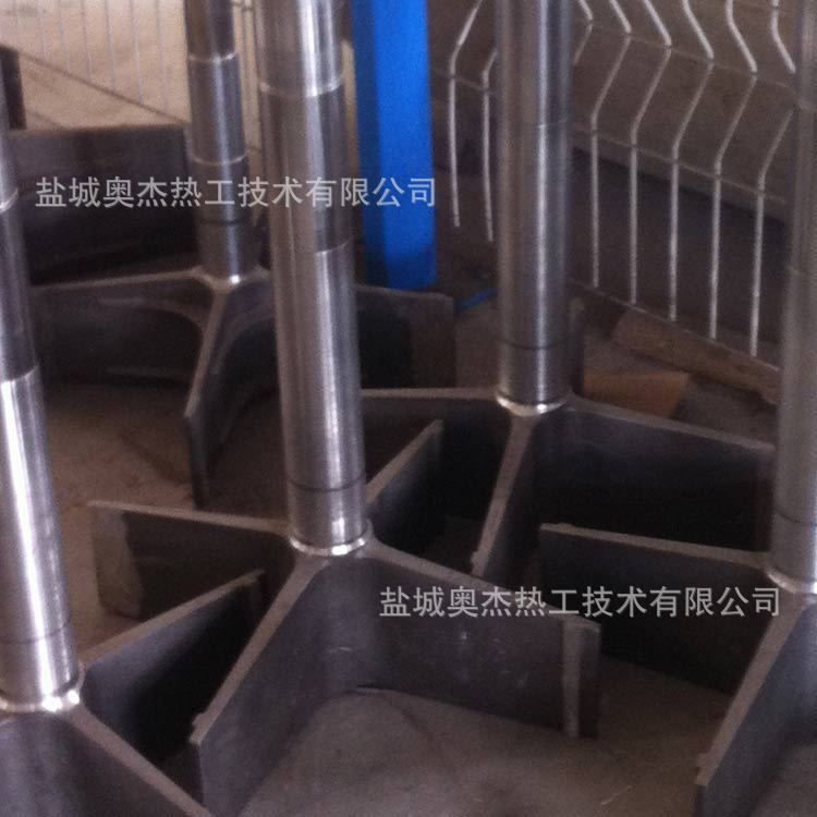 专供易普森爱协林炉用配件风叶轴重力铸造