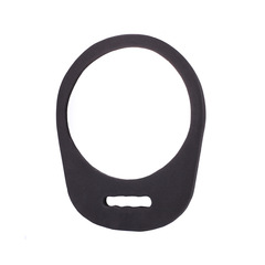 Wanmei HD Mirror Handle Cosmetic Mirror Foam Frame Not Easily Broken Home Hair Salon Mirror Hairdressing Supplies