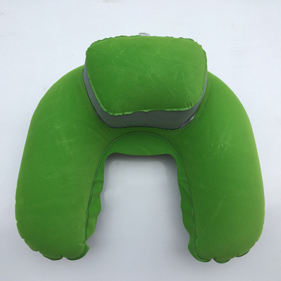 充气子母枕旅行三宝批发U型枕户外旅行充气枕旅行枕头套装定制|ms