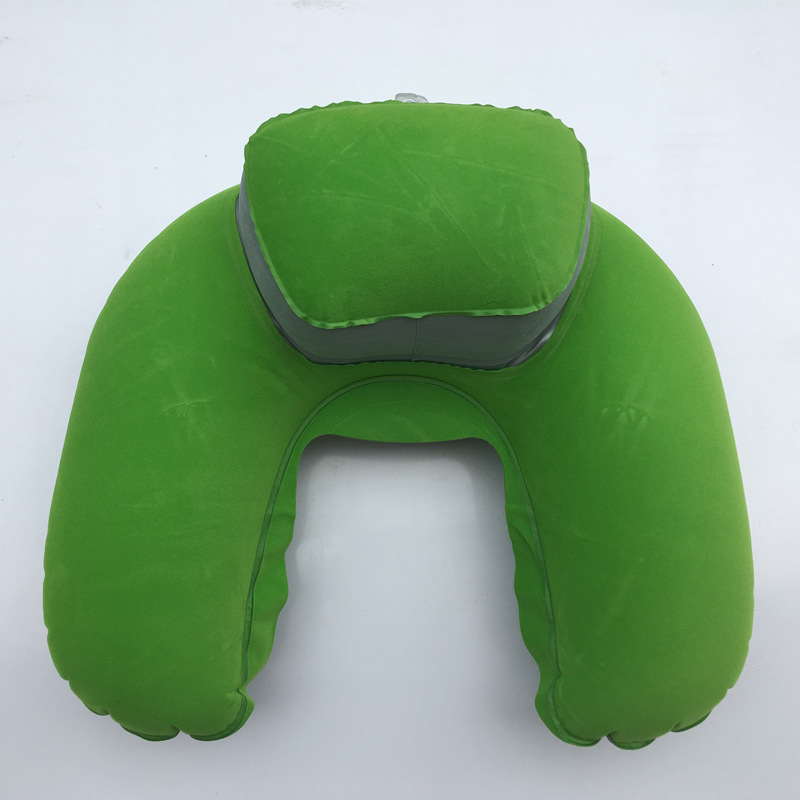 充气子母枕旅行三宝批发U型枕户外旅行充气枕旅行枕头套装定制|ms