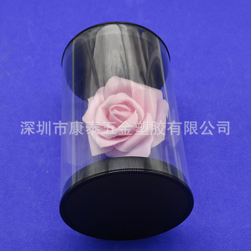 深圳厂家供应透明PVC管，PVC化妆品包装 塑料罐包装