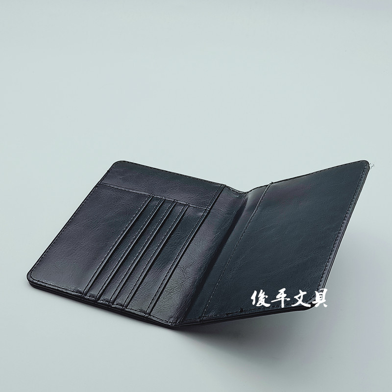 RFID passport cover PU travel passport card holder multifunctional and practical foldable document holder passport