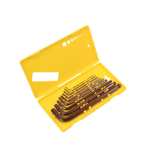 Boxed hexagonal hexagonal wrench set, hexagonal plum blossom hexagonal screwdriver, universal hexagonal wrench tool wholesale