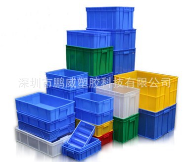 PW-热销新款5#塑胶物料箱 供应上海闵行文具厂流水线专用周转箱