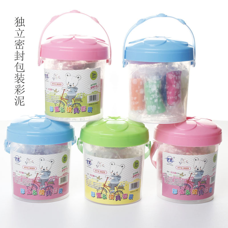 originality children Toys Drum Ultralight clay plasticene colour Non-toxic diy manual make Colored mud wholesale