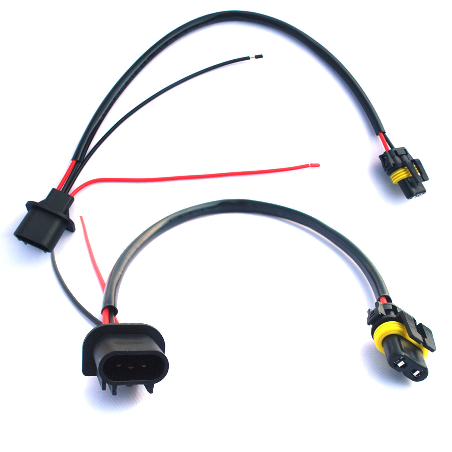 H13 power cord HID Xenon lights Stable power cord Low Line PVC Tube