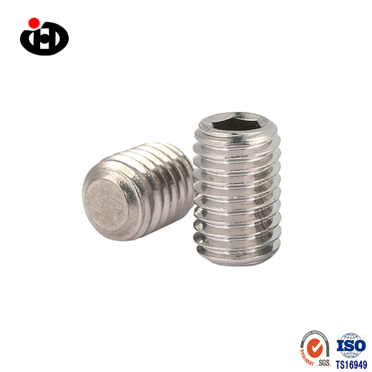 不锈钢内六角平端紧定4