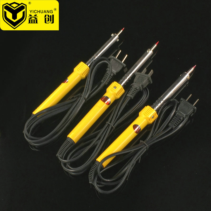 Manufactor wholesale Plastic handle Boutique electric iron 30W40W60W Thermostat iron