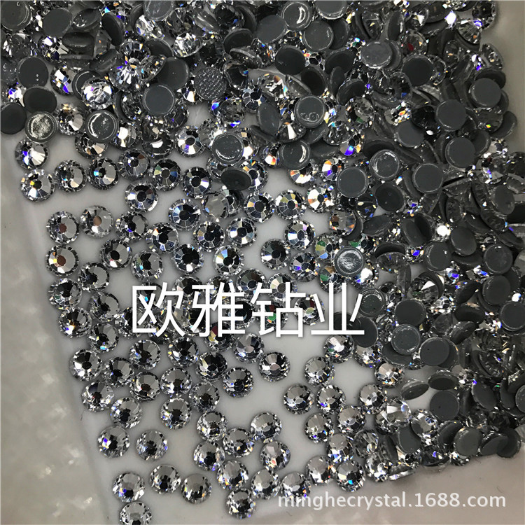 仿奥 烫钻 精品钻 服装烫钻 鞋包美甲 白色 CRYSTAL