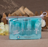 Экологичная бутылка для путешествий, пластиковый комплект, распылитель, 6 шт