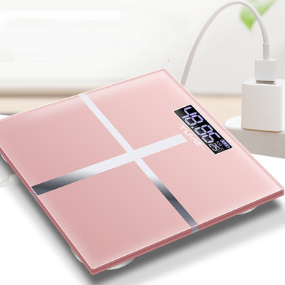 新款家用智能電子體重秤 人體稱迷妳秤 體重稱 logo可定制