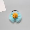 Children's hairgrip, hair accessory, cute hair rope with bow