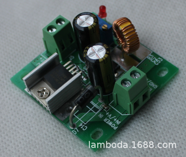 LM2596 DC-DC 可调电源3A 降压模块 24V转12V  12V转5V