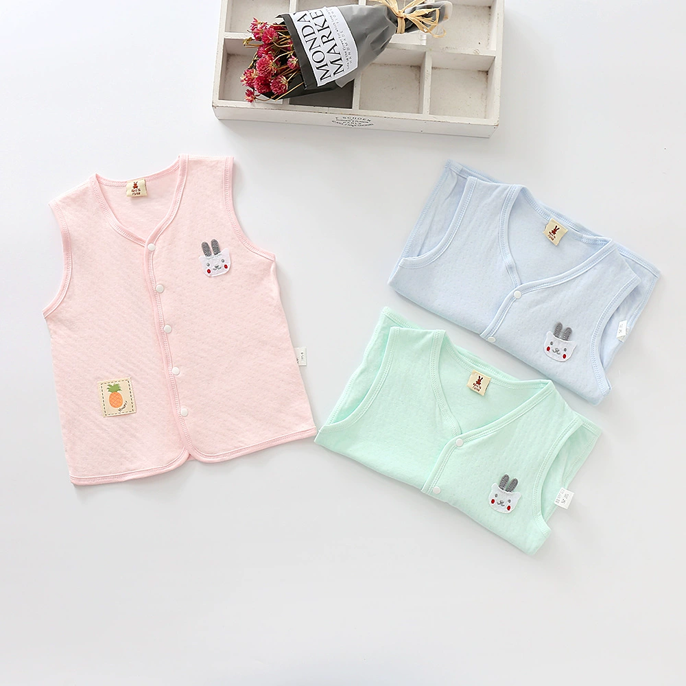 Демисезонное детское белье, жилет, pijama для согрева, корейский стиль