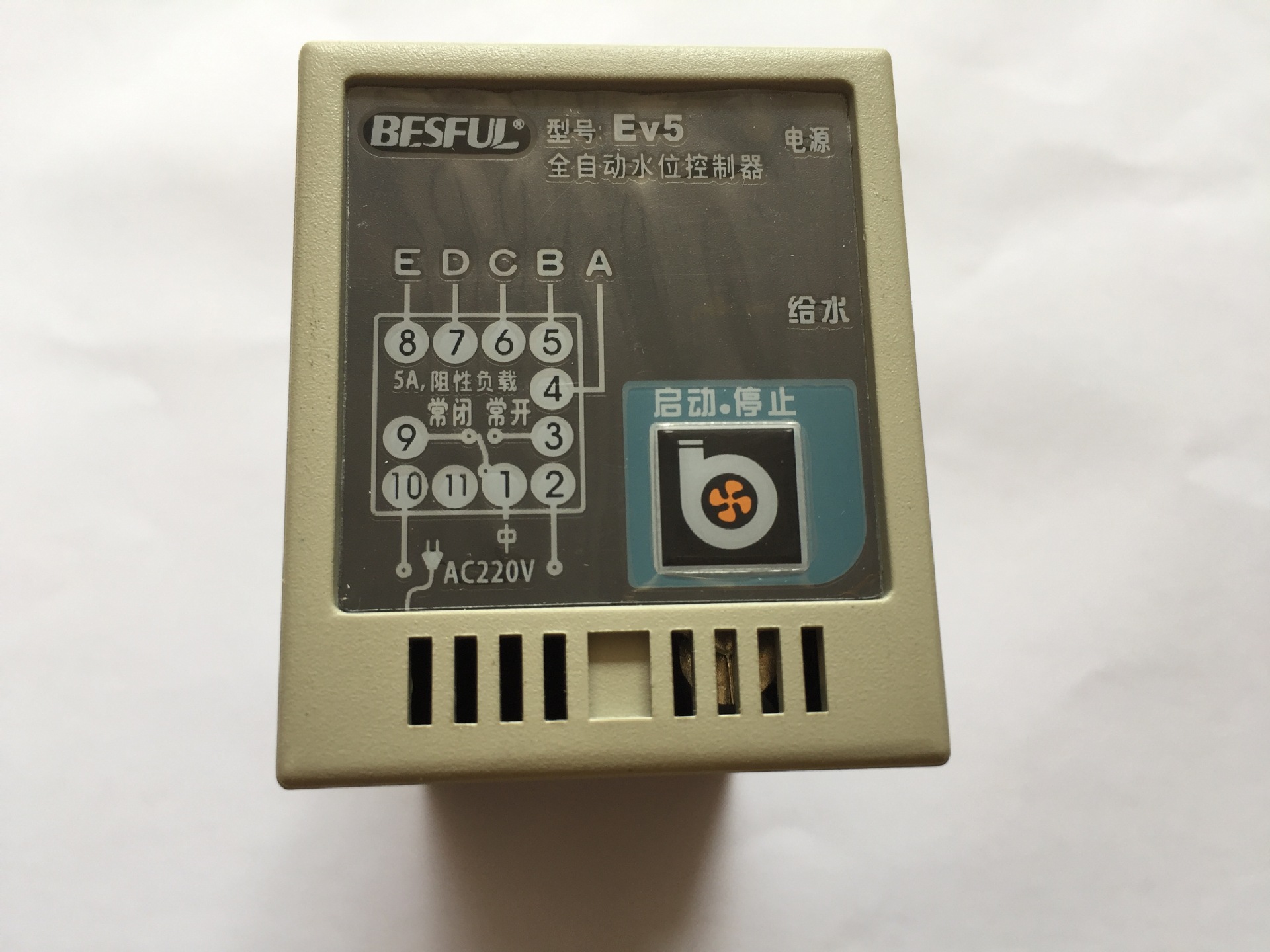 原装正品BESFUL碧河液位控制器，水位控制器EV5 碧河控制器EV5