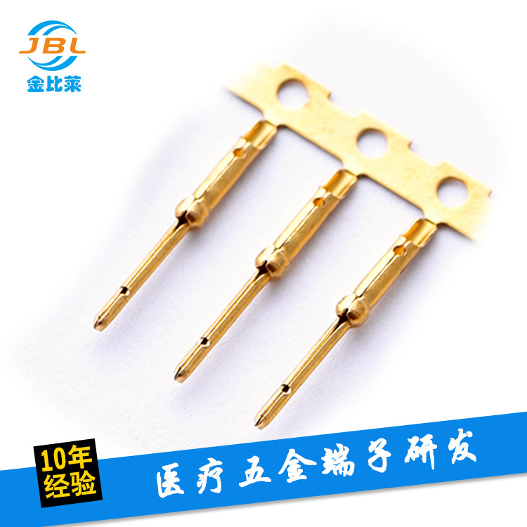 焊线式CP0.76端子/半金/磷铜 /DB公母对接端子/接线端子连接器