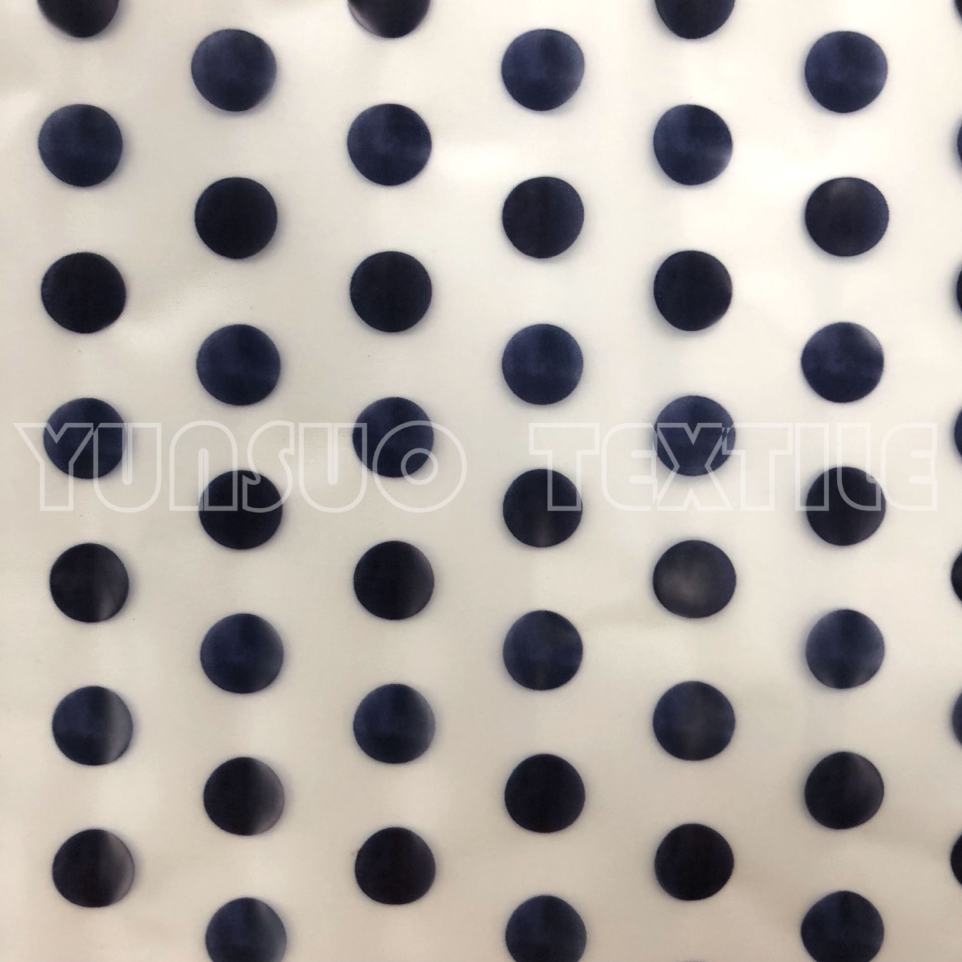 数码印花聚氨酯 波点图案TPU 新型时装面料 欧洲环保