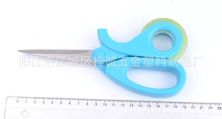 供应透明胶剪刀 带胶布剪 带透明胶剪 带胶带文具剪刀 办公剪刀-阿里巴巴