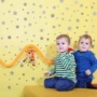 幼儿园布置卧室星星墙贴