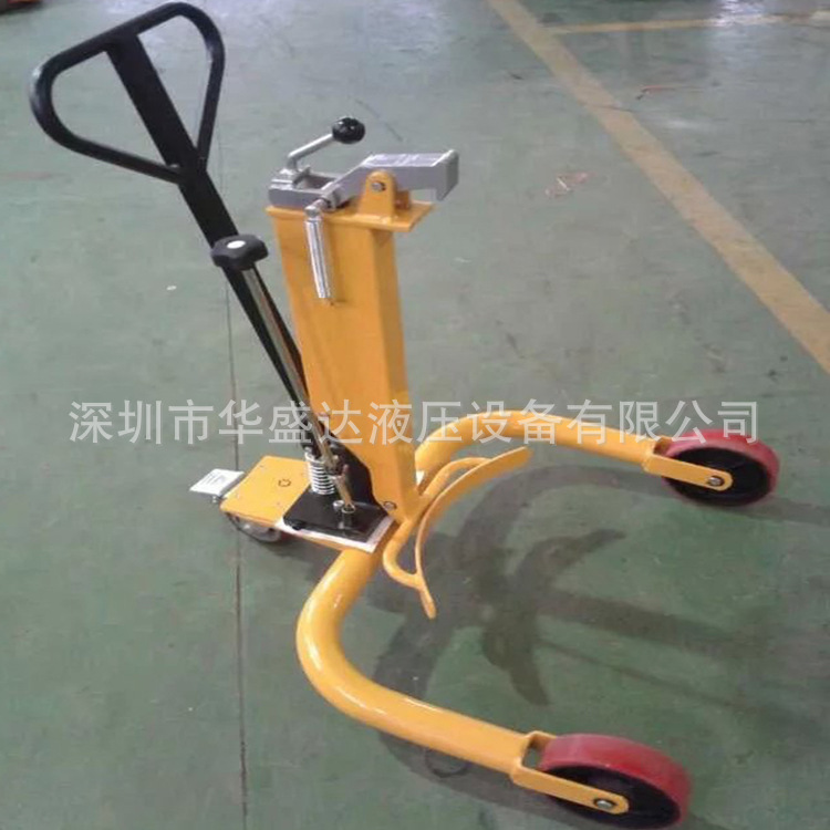 供应 250KG油桶搬运车 液压多功能手推油桶车