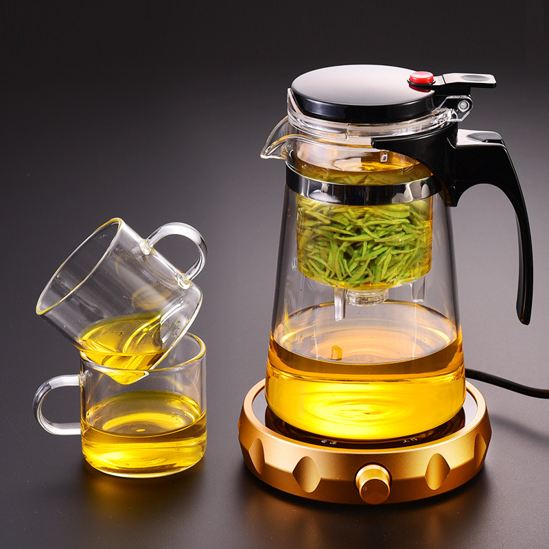 飘逸杯全过滤耐热玻璃泡茶杯办公室拆洗内胆便携茶具玲珑杯泡茶壶