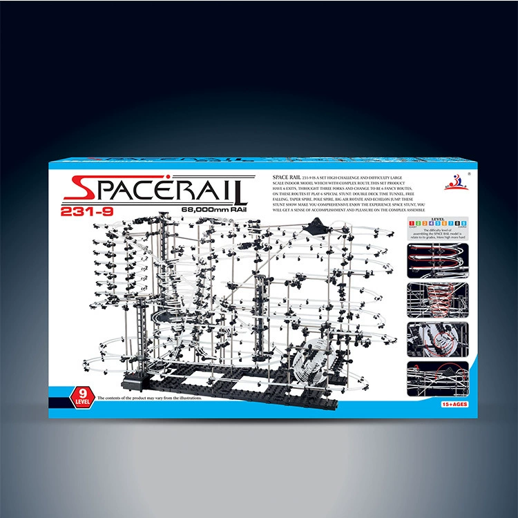 Spacerail, конструктор космоса с рельсами, игрушка, американские горки, DIY, наука и техника