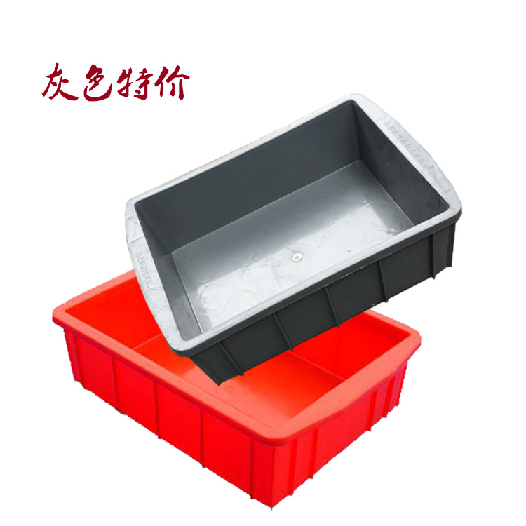 6# Plastic Box Customize Dashboard Tray Manufactor Plastic turnover box thickening grey Large square goods in stock