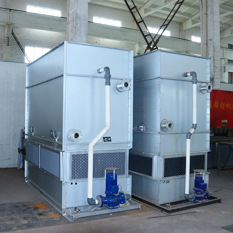 方形工业冷却塔 小型工业冷却塔 封闭式冷却塔 100吨冷却塔
