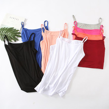 韩版新款宽松大码针织吊带背心夏季莫代尔加肥200斤吊带衫女外穿