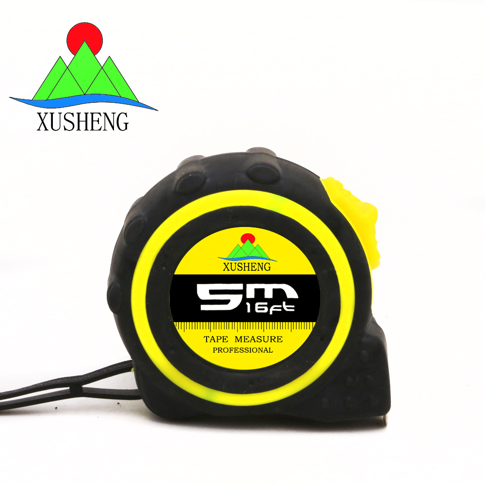 河南厂家 供应ABS塑料5米包胶高档虞城钢卷尺 卷尺 大量批发