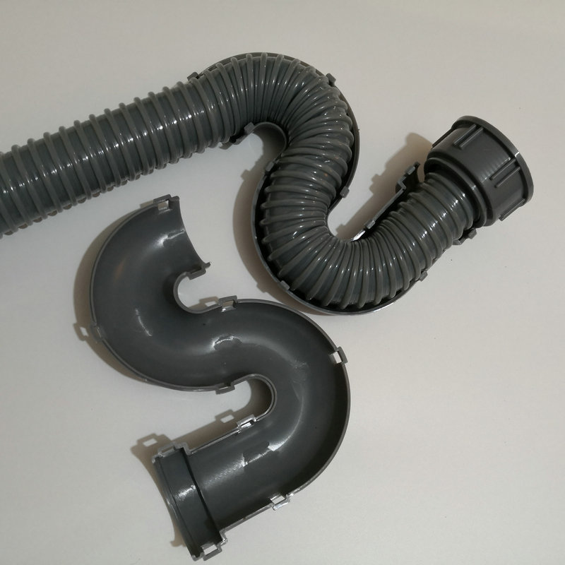 厂家直销 厨房菜盆防臭下水管 塑料洗手盆水槽下水管 下水管配件|ms