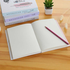 16K詩情畫意素描本空白速寫本子韓國繪畫塗鴉本白紙素描本筆記本
