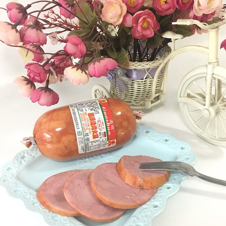 厂家直销批发 国顺烧烤火腿 休闲食品 烧烤火锅热狗肠食材|ms