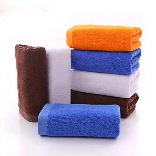 White square towel, hotel hand towel, bath and foot massage square towel wholesale manufacturer wholesale pure cotton