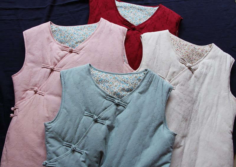 Gilet femme en Coton et lin - Ref 3316990 Image 8