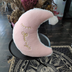 ins拍照萌物家居兔绒靠枕 星星 五角星 皇冠云朵暖暖抱枕可加logo