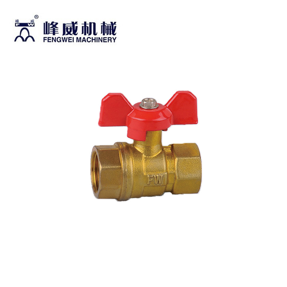 厂家批发固定球球阀铜球阀工业高压固定球球阀黄铜球阀内丝铜球阀