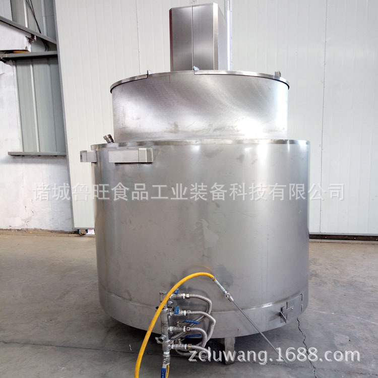 燃气导热油煮锅 大型熬粥煮锅 商用八宝粥煮锅