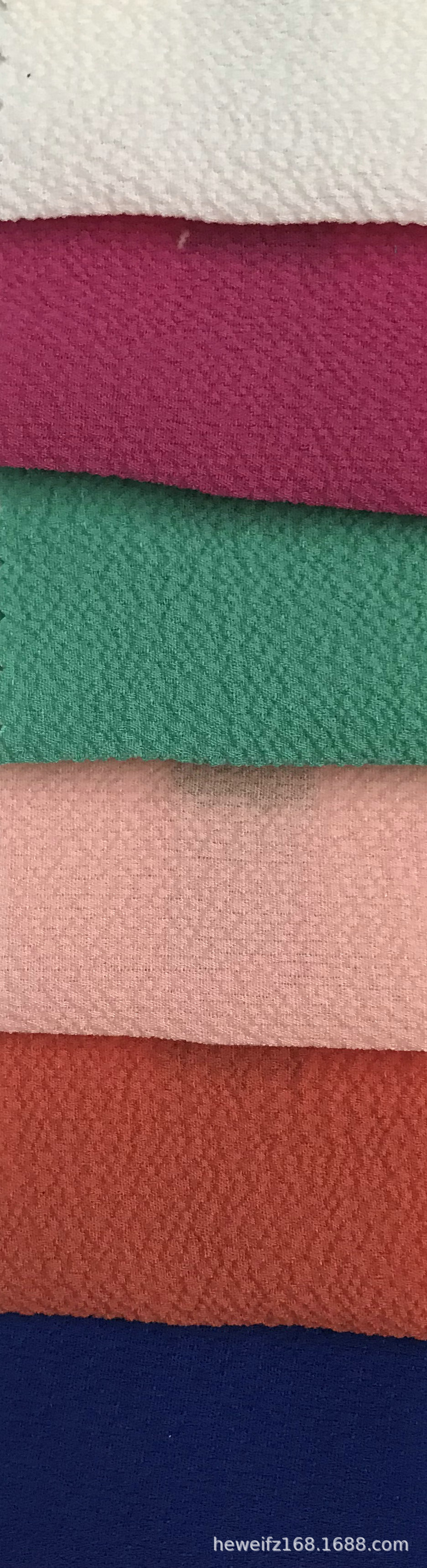 厂价直销F3858现货供应加厚巴黎珠雪纺时尚男女服装雪纺裙子面料